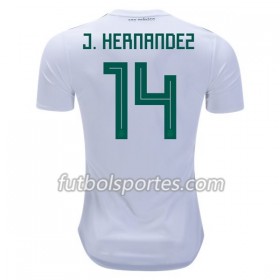 Camisetas México J.Hernandez 14 Segunda Equipacion Mundial 2018